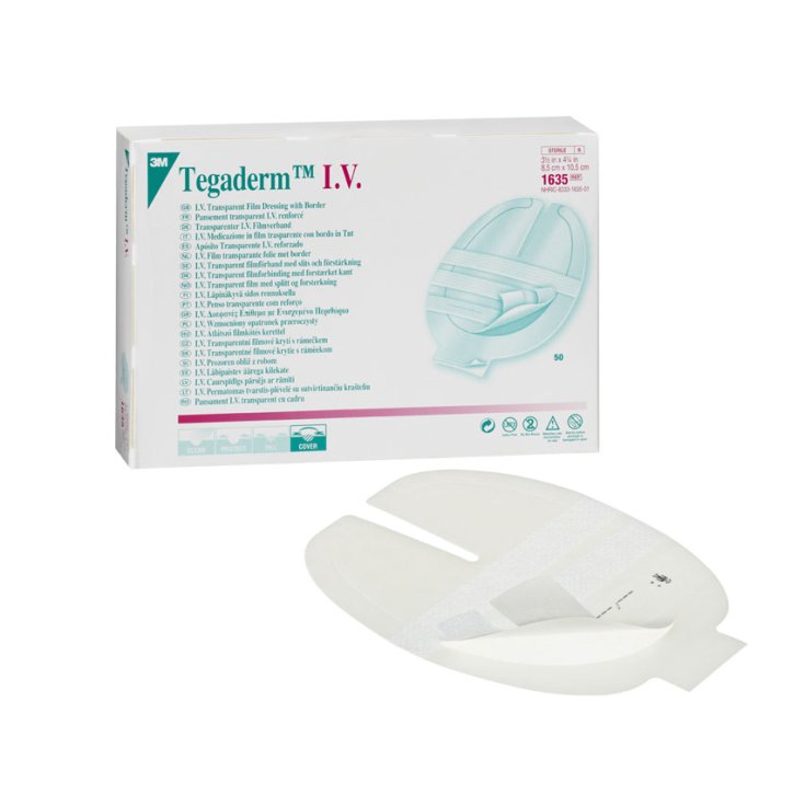 ACCESSI VASCOLARI TEGADERM 3M IV STRIPS 8,5X10,5 CM 50 PEZZI - Farmacia Artemisia di Montecuollo Dott. Angelo snc