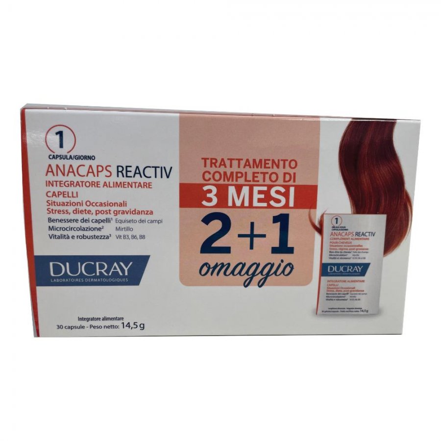 ANACAPS REACTIV TRIO 3 PEZZI DA 30 CAPSULE - Farmacia Artemisia di Montecuollo Dott. Angelo snc