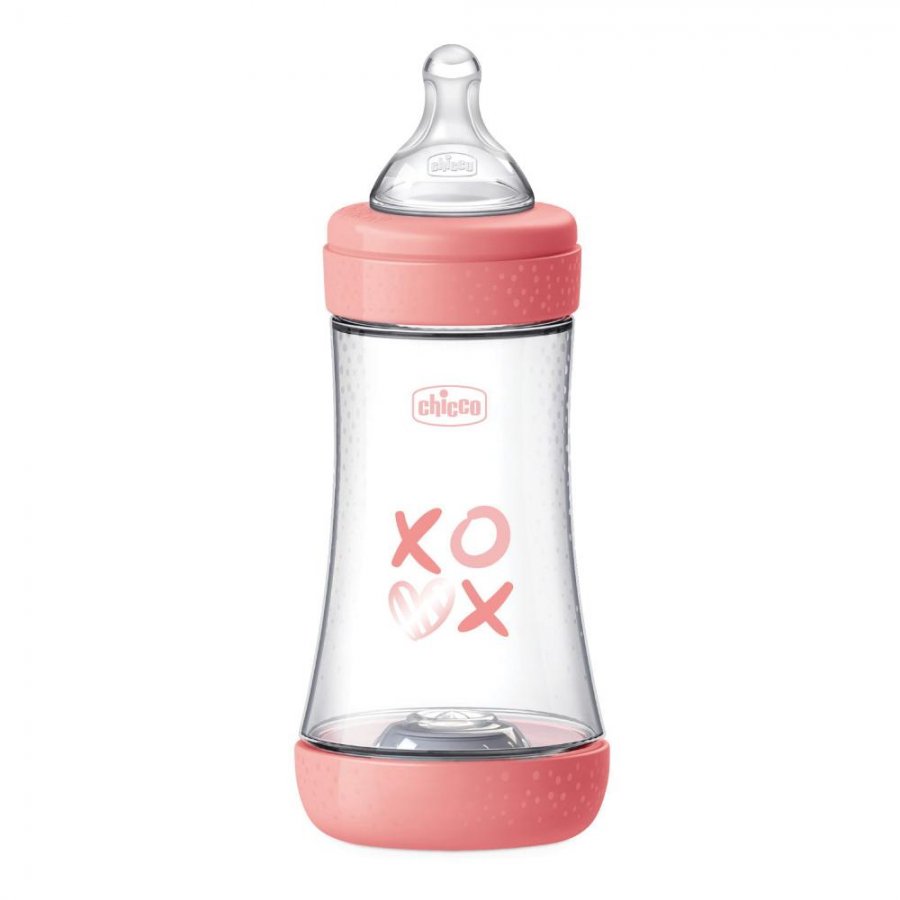 CHICCO BIBERON P5 240ML MED SILICONE GIRL - Farmacia Artemisia di Montecuollo Dott. Angelo snc