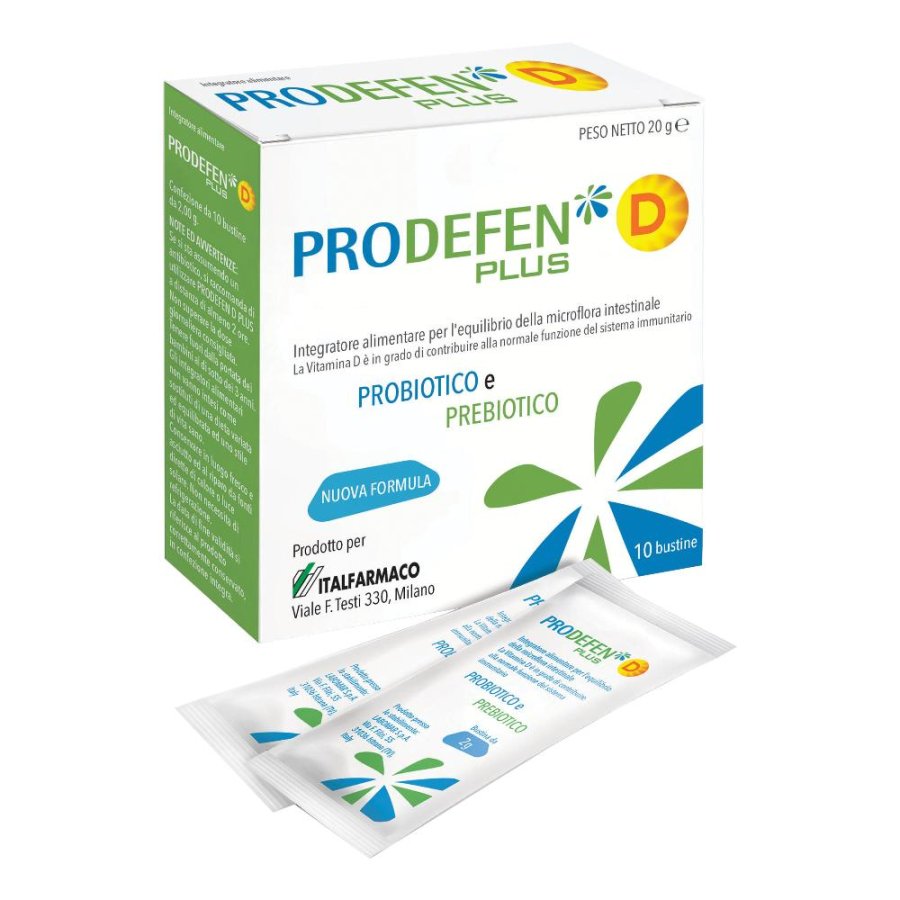 PRODEFEN D PLUS 10 BUSTINE - Farmacia Artemisia di Montecuollo Dott. Angelo snc