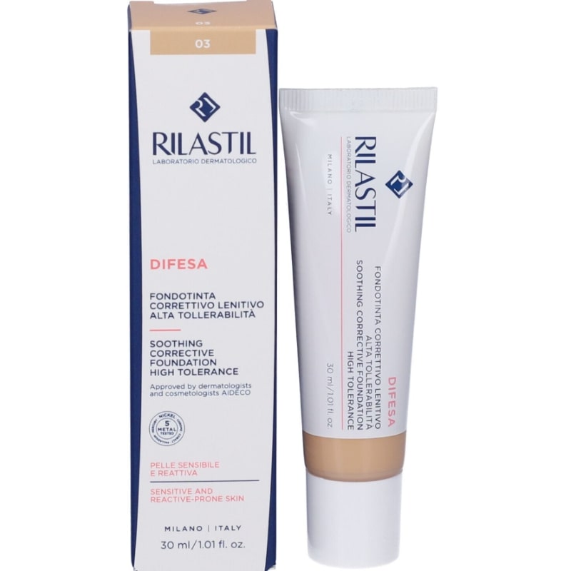 RILASTIL FONDOTINTA CORRETTIVO LENITIVO 03 30 ML - Farmacia Artemisia di Montecuollo Dott. Angelo snc