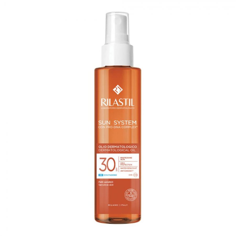 RILASTIL OLIO DERMATOLOGICO SPF30 200 ML - Farmacia Artemisia di Montecuollo Dott. Angelo snc
