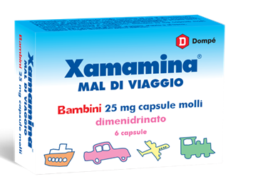 XAMAMINA MAL DI VIAG*BB 6CPS - Farmacia Artemisia di Montecuollo Dott. Angelo snc