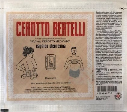 CEROTTO BERTELLI*MEDIO CM16X12 - Farmacia Artemisia di Montecuollo Dott. Angelo snc