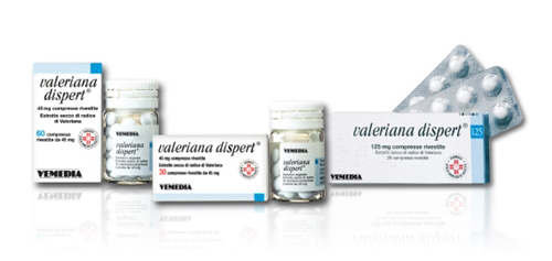 VALERIANA DISPERT*20CPR 125MG - Farmacia Artemisia di Montecuollo Dott. Angelo snc