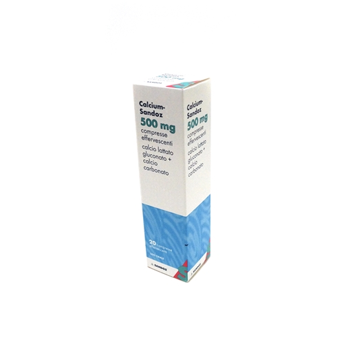 CALCIUM SANDOZ*20CPR EFF 500MG - Farmacia Artemisia di Montecuollo Dott. Angelo snc