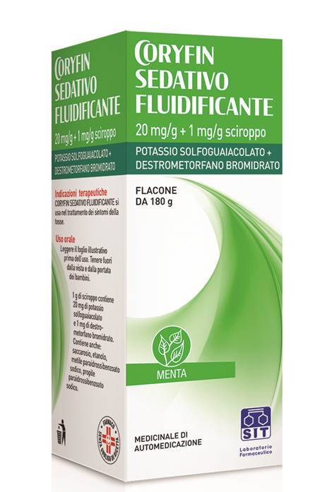 CORYFIN SEDATIVO FLUIDIF*SCIR - Farmacia Artemisia di Montecuollo Dott. Angelo snc