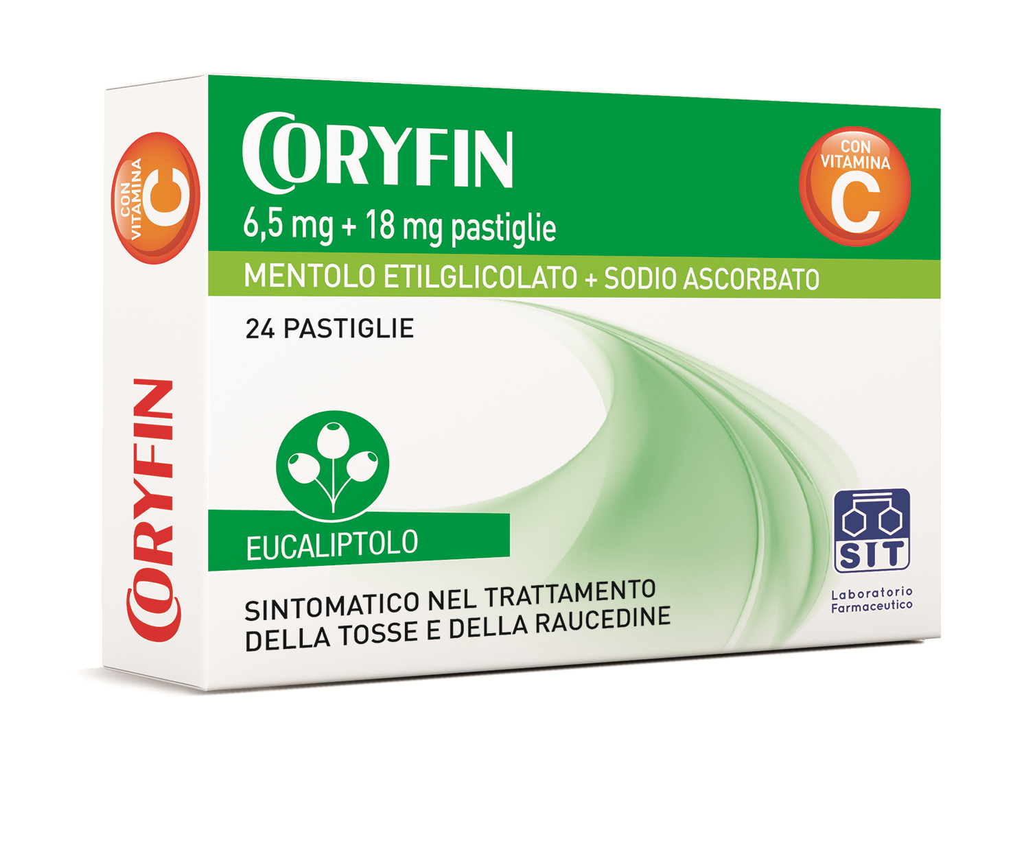 CORYFIN C*24CARAM MENTOLO - Farmacia Artemisia di Montecuollo Dott. Angelo snc