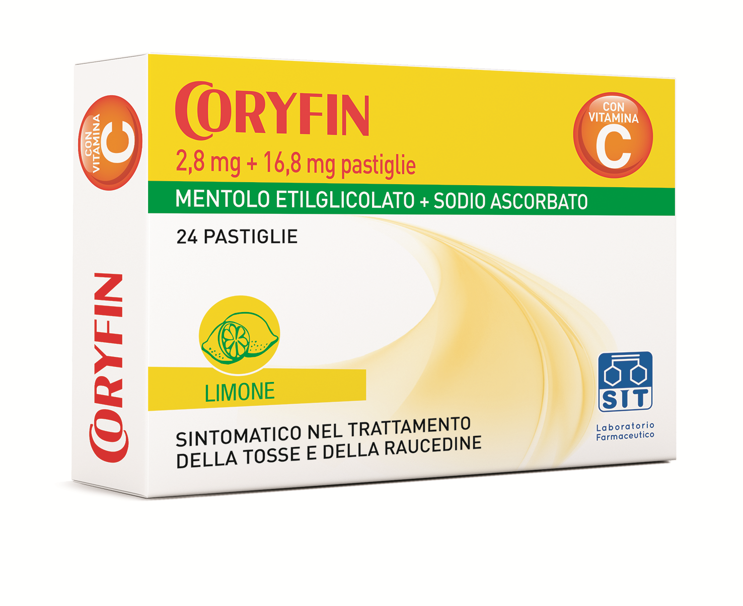 CORYFIN C*24CARAM LIMONE - Farmacia Artemisia di Montecuollo Dott. Angelo snc