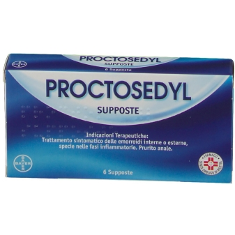 PROCTOSEDYL*6SUPPOSTE - Farmacia Artemisia di Montecuollo Dott. Angelo snc