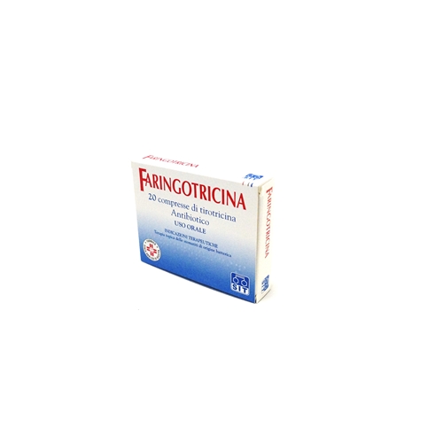 FARINGOTRICINA*20CPR ORO 2,5MG - Farmacia Artemisia di Montecuollo Dott. Angelo snc