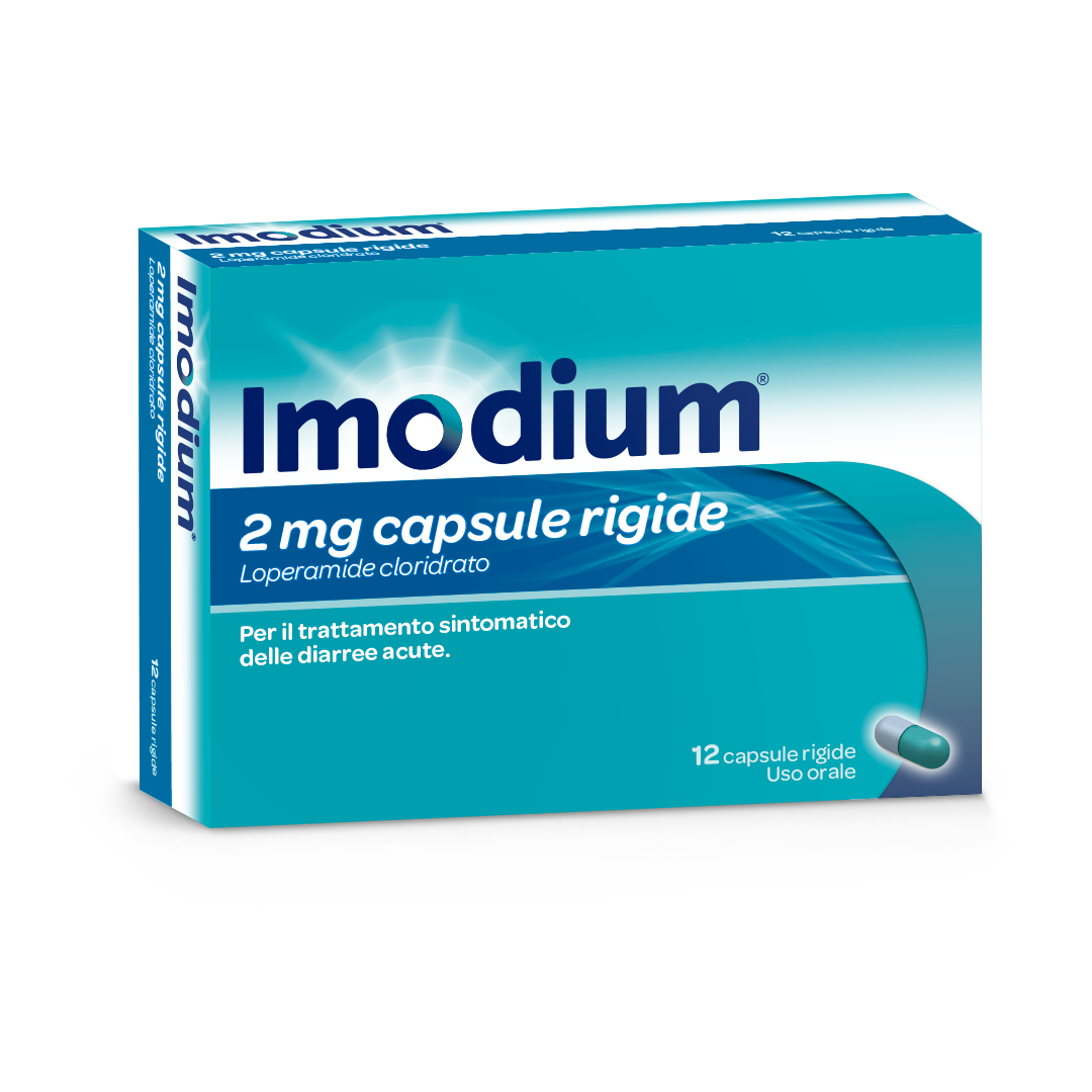 IMODIUM*12CPS 2MG - Farmacia Artemisia di Montecuollo Dott. Angelo snc