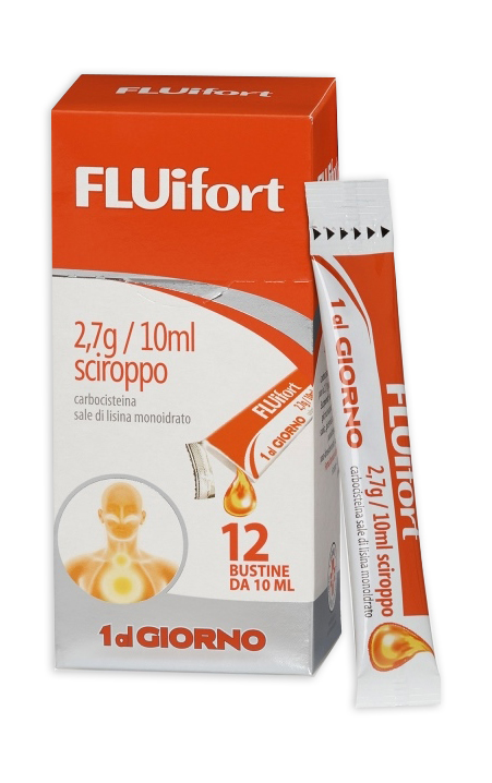 FLUIFORT*SCIR 12BUST 2,7G/10ML - Farmacia Artemisia di Montecuollo Dott. Angelo snc