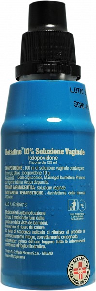 BETADINE*SOLUZ VAG 125ML 10% - Farmacia Artemisia di Montecuollo Dott. Angelo snc