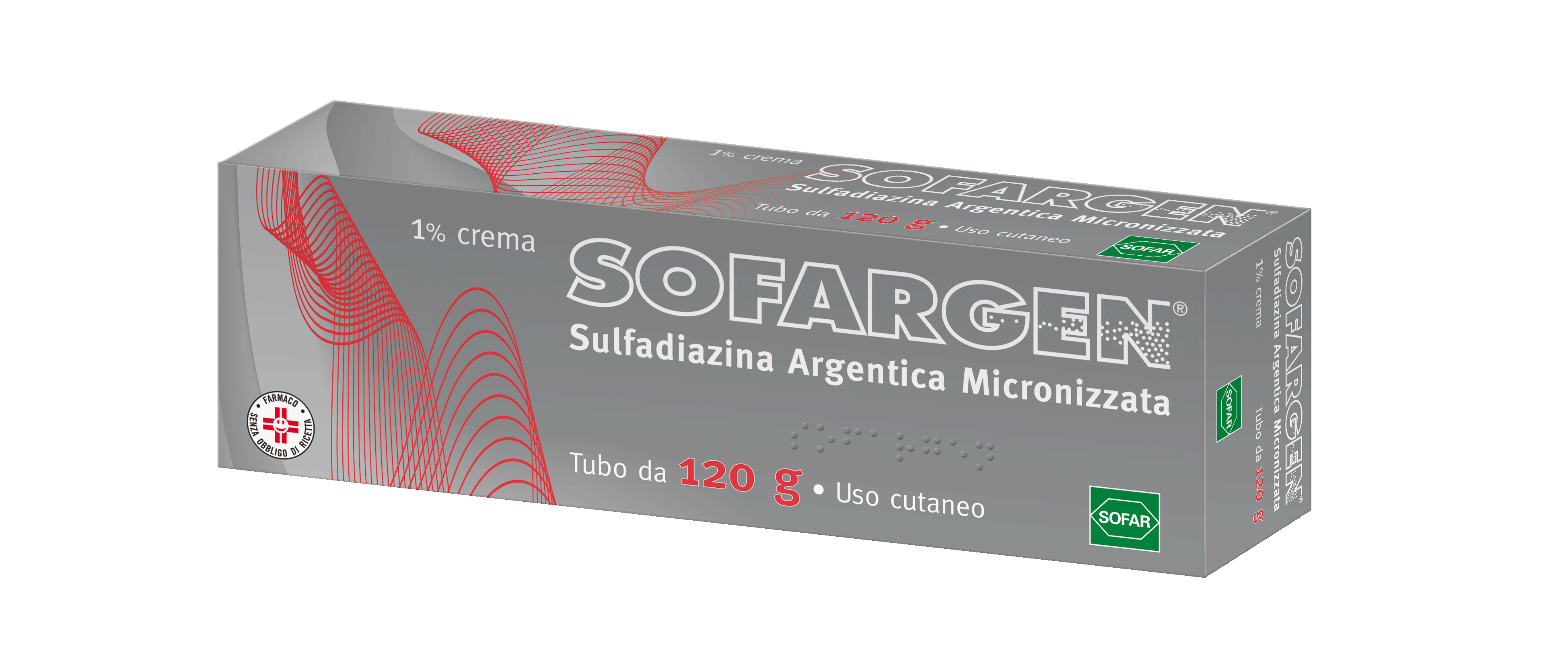 SOFARGEN*CREMA 120G 1% - Farmacia Artemisia di Montecuollo Dott. Angelo snc