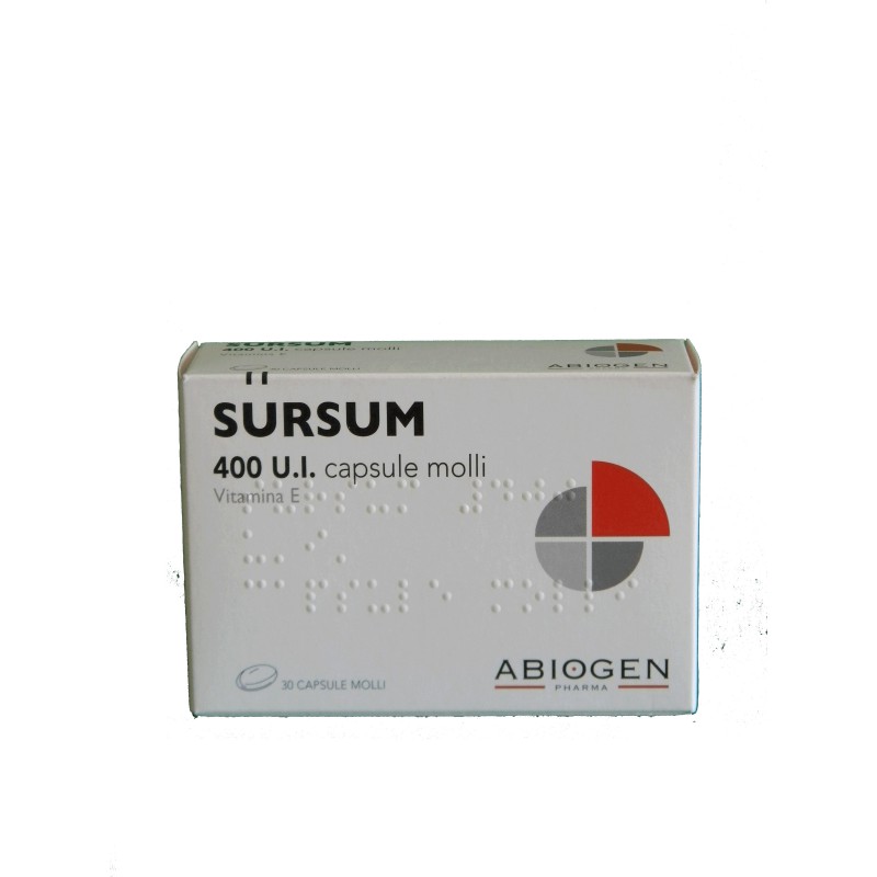 SURSUM*30CPS MOLLI 400UI - Farmacia Artemisia di Montecuollo Dott. Angelo snc