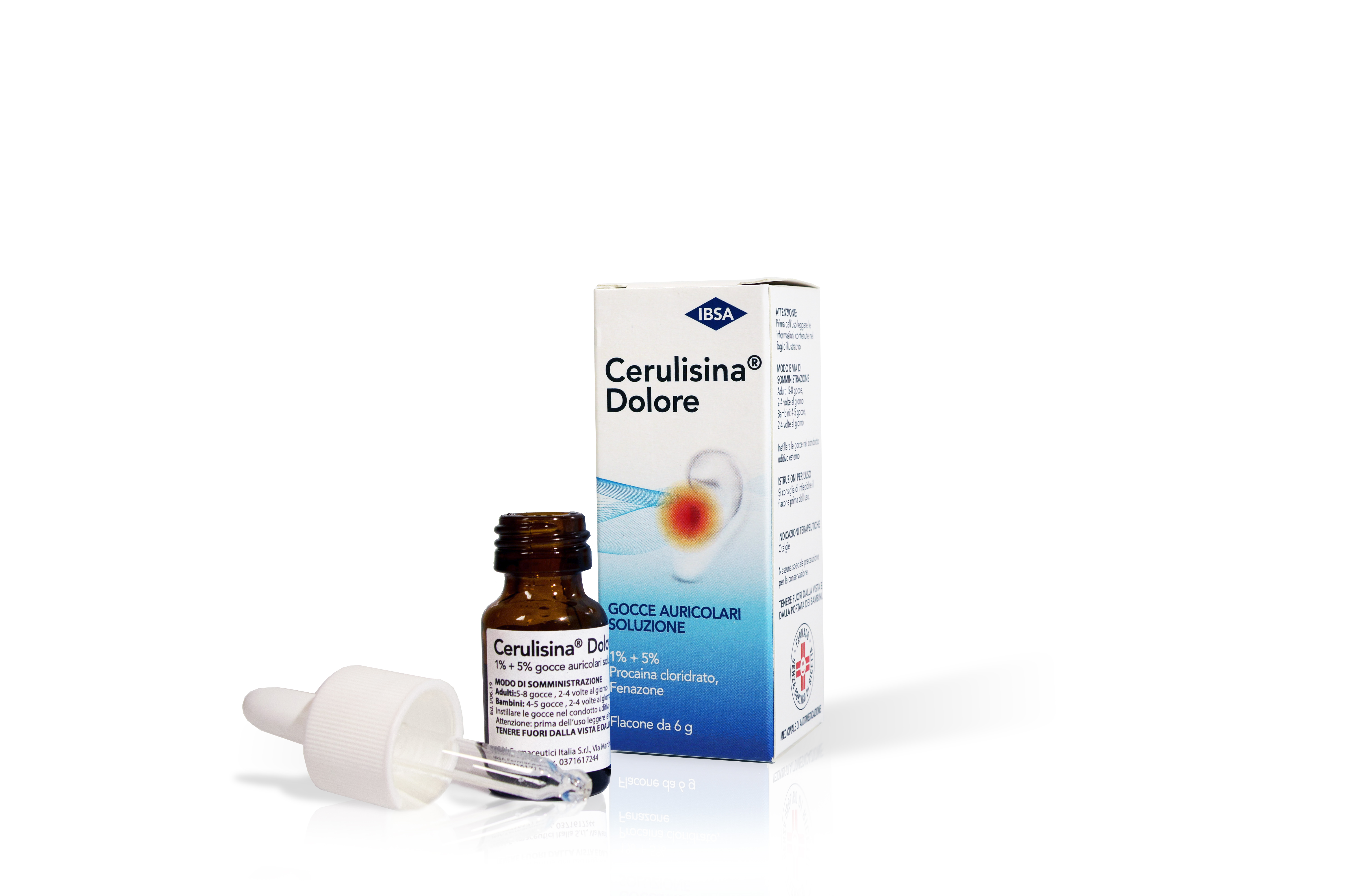 CERULISINA DOLORE*GTT OTO FL6G - Farmacia Artemisia di Montecuollo Dott. Angelo snc