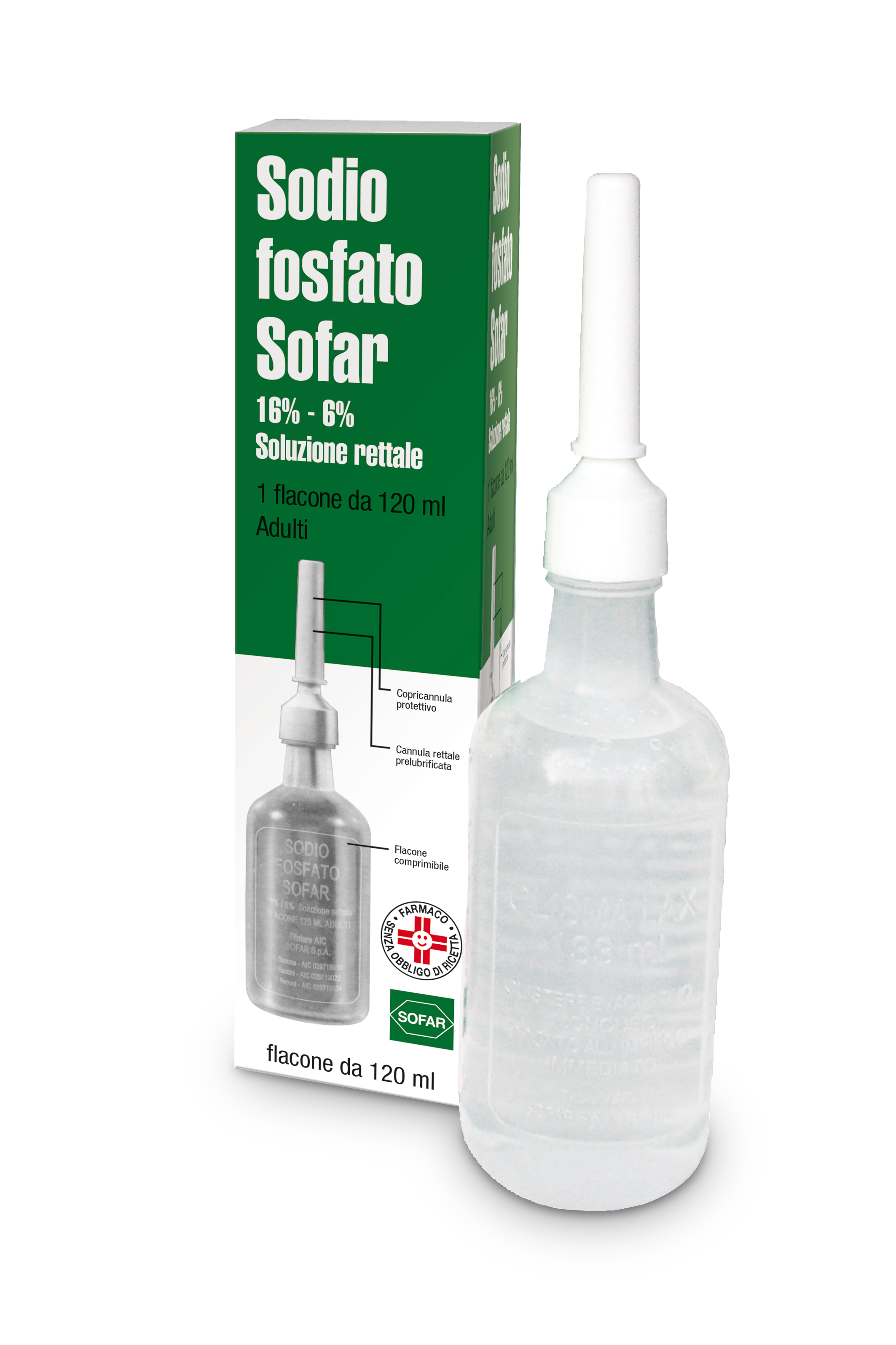 SODIO FOSFATO ALFA*RETT 120ML - Farmacia Artemisia di Montecuollo Dott. Angelo snc