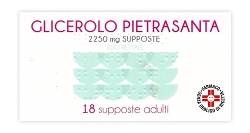 GLICEROLO*AD 18SUPP 2250MG - Farmacia Artemisia di Montecuollo Dott. Angelo snc
