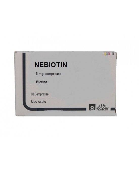 NEBIOTIN*30CPR 5MG - Farmacia Artemisia di Montecuollo Dott. Angelo snc