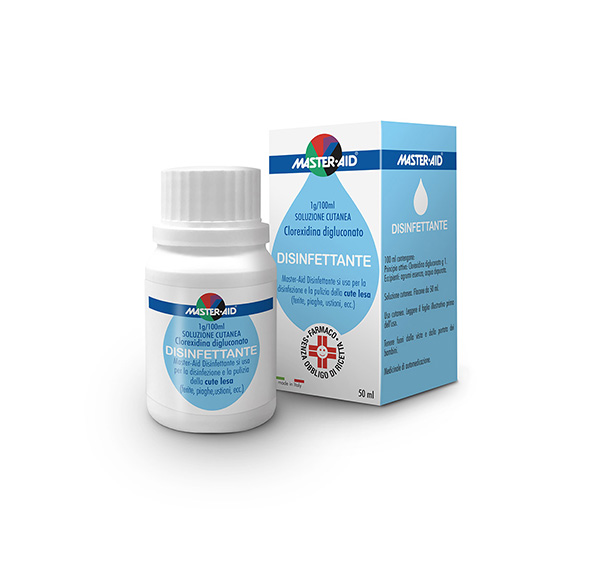 MASTER AID DISINF*SOLUZ 50ML - Farmacia Artemisia di Montecuollo Dott. Angelo snc