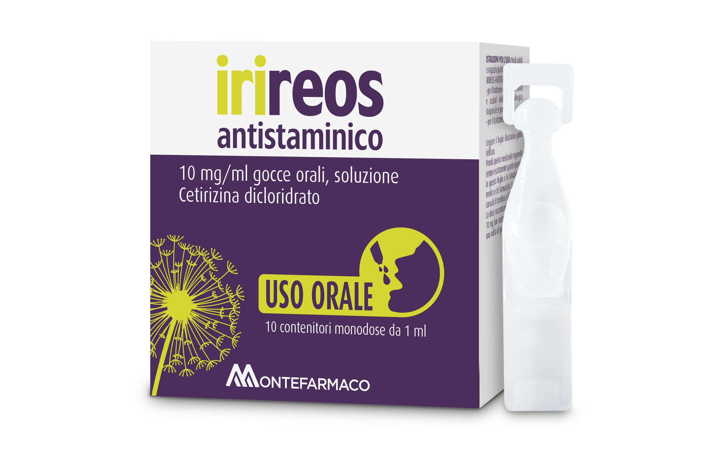 IRIREOS ANT*OS GTT 10FL10MG1ML - Farmacia Artemisia di Montecuollo Dott. Angelo snc