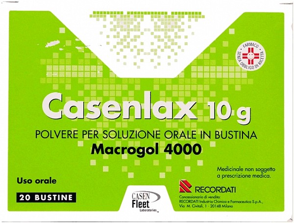 CASENLAX*OS POLV 20BUST 10G - Farmacia Artemisia di Montecuollo Dott. Angelo snc