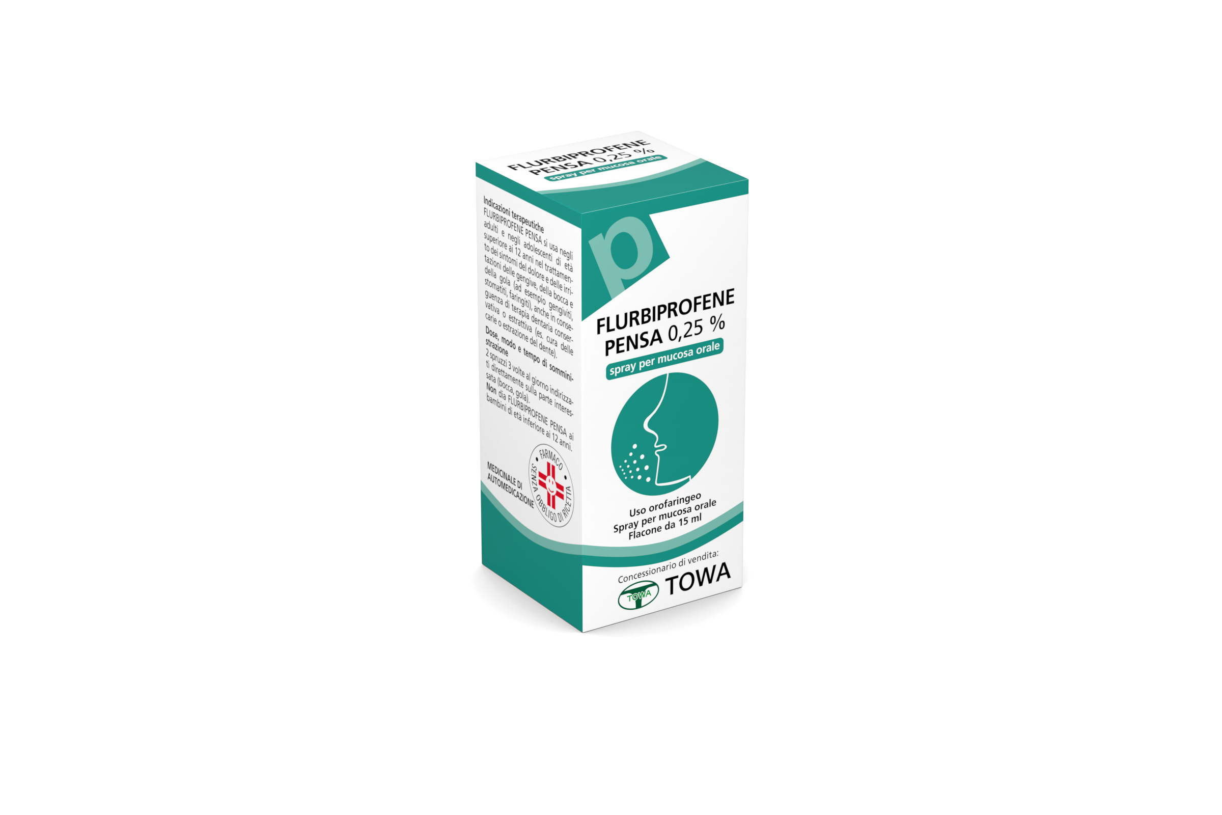 FLURBIPROFENE PE*OS SPRAY 15ML - Farmacia Artemisia di Montecuollo Dott. Angelo snc
