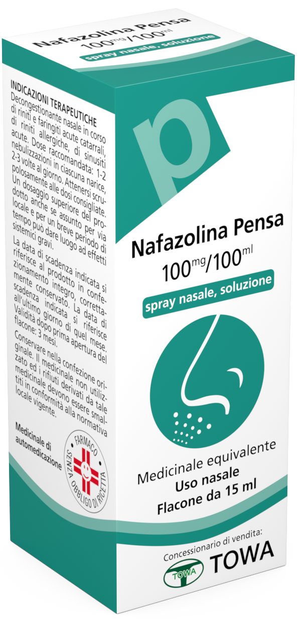 NAFAZOLINA PE*SPRAY NAS 15ML - Farmacia Artemisia di Montecuollo Dott. Angelo snc