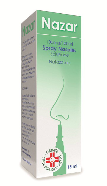 NAZAR*SPRAY NAS 15ML 1MG/ML - Farmacia Artemisia di Montecuollo Dott. Angelo snc