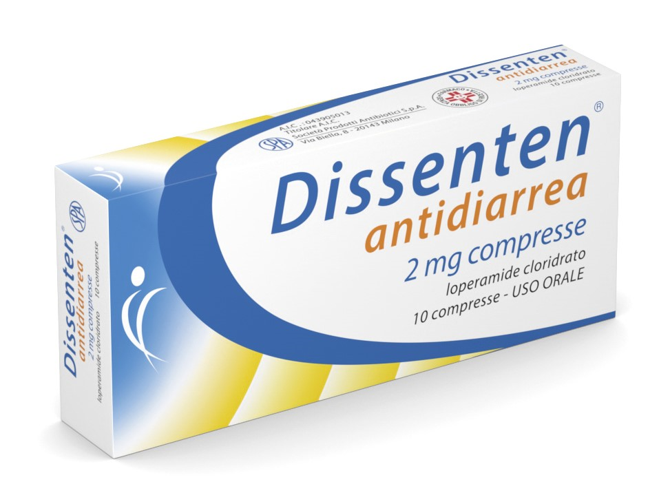 DISSENTEN ANTIDIARREA*10CPR2MG - Farmacia Artemisia di Montecuollo Dott. Angelo snc