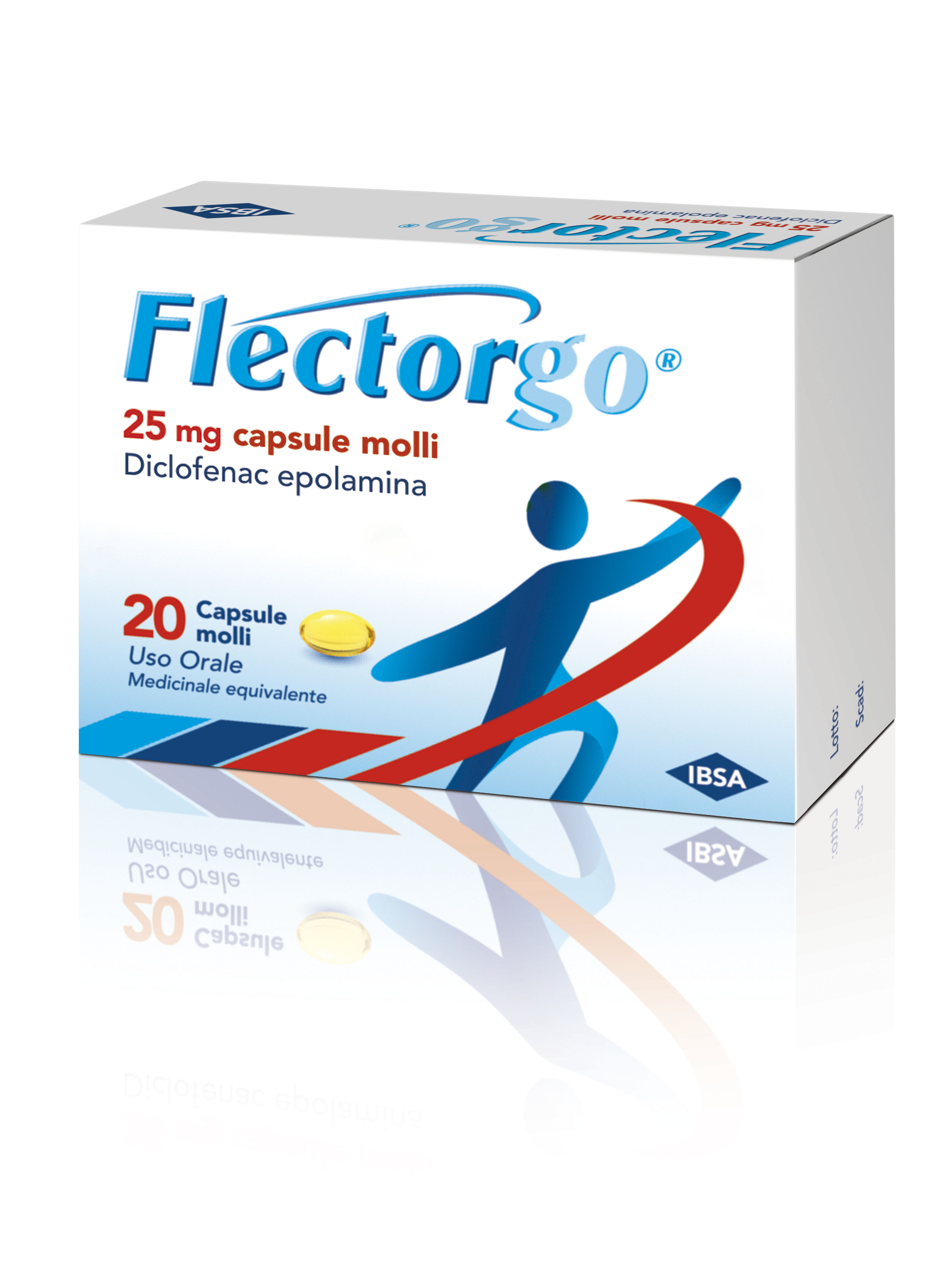 FLECTORGO*20CPS MOLLI 25MG - Farmacia Artemisia di Montecuollo Dott. Angelo snc