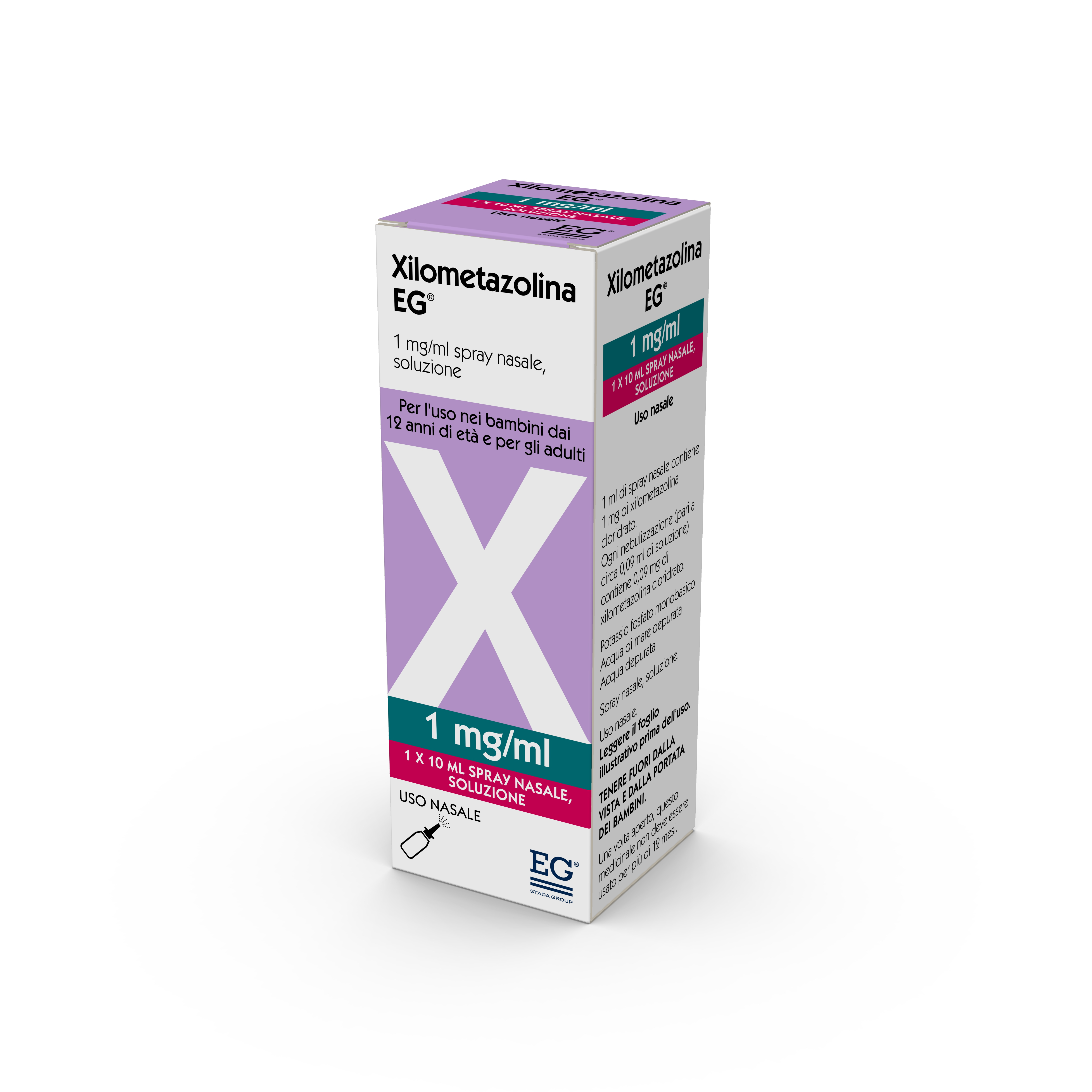XILOMETAZOLINA EG*SPR10ML 10MG - Farmacia Artemisia di Montecuollo Dott. Angelo snc