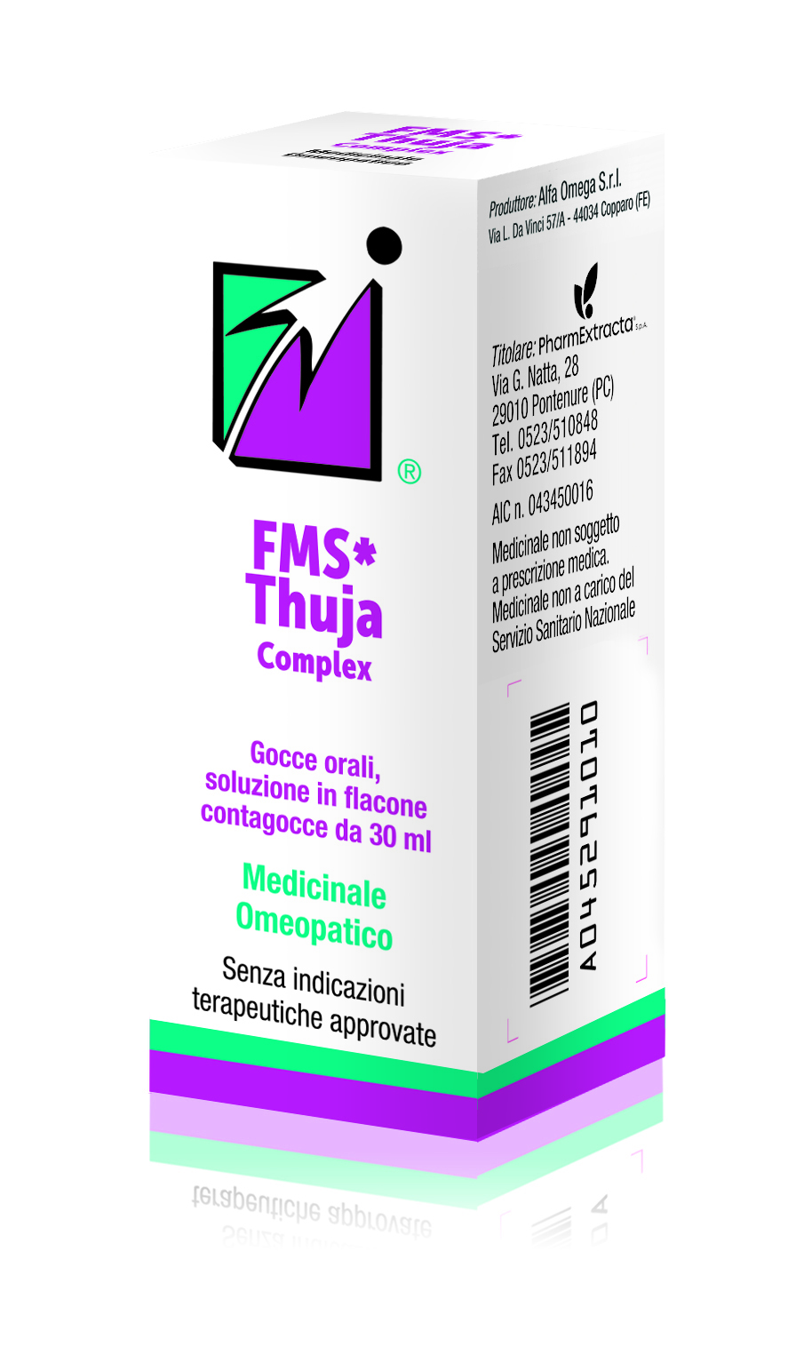 FMS THUJA COMPLEX*30ML GTT - Farmacia Artemisia di Montecuollo Dott. Angelo snc