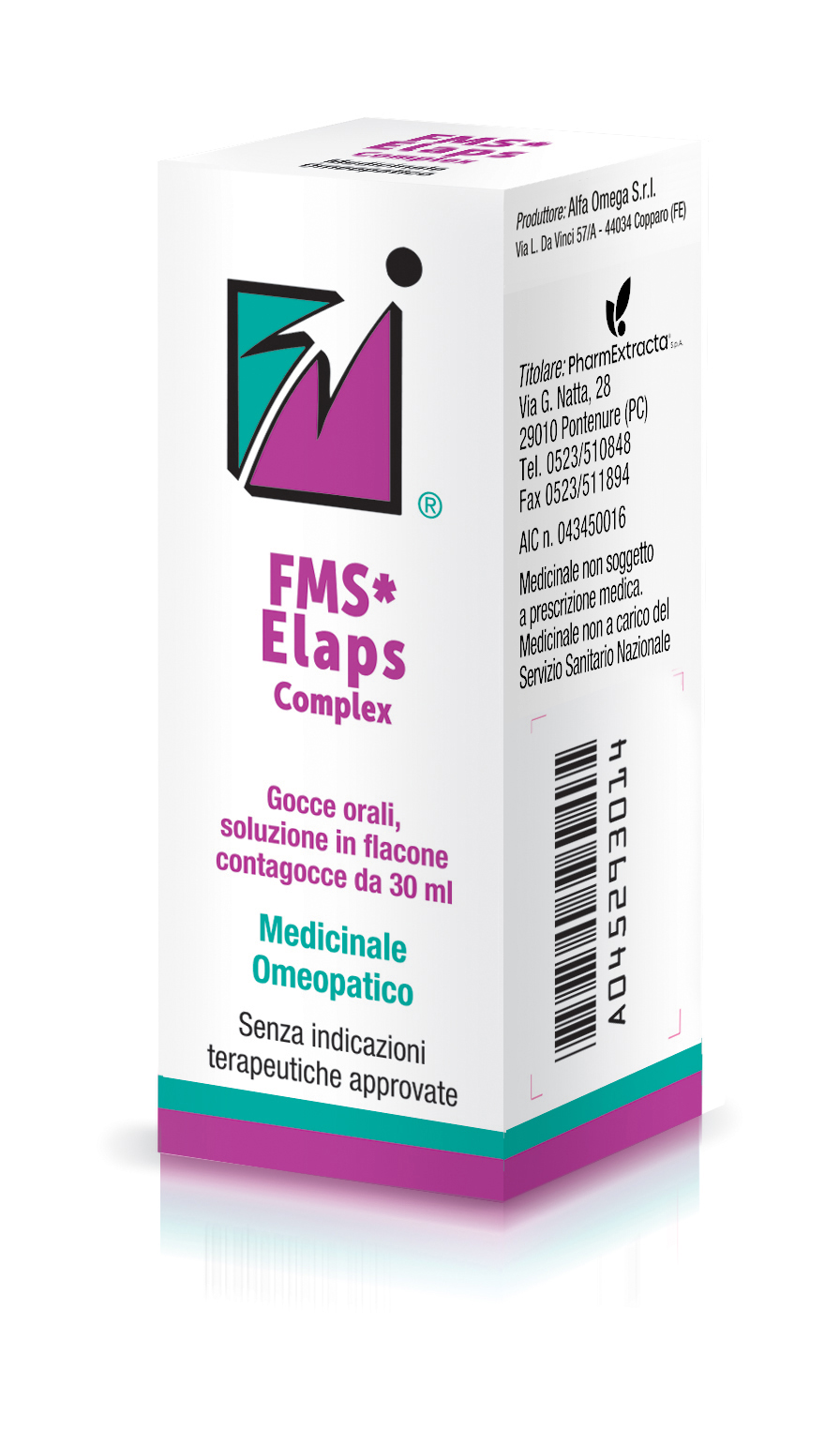 FMS ELAPS COMPLEX*30ML GTT - Farmacia Artemisia di Montecuollo Dott. Angelo snc
