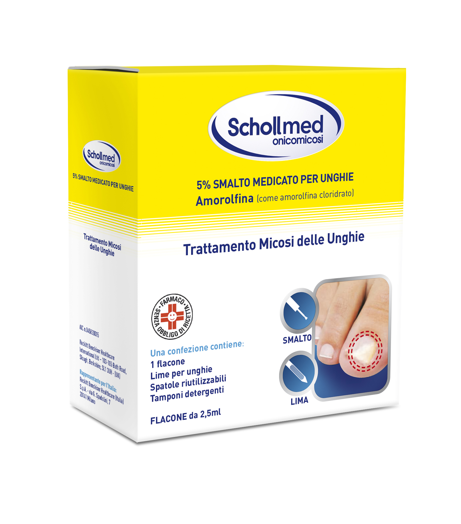 SCHOLLMED ONICOMICOSI*2,5ML 5% - Farmacia Artemisia di Montecuollo Dott. Angelo snc