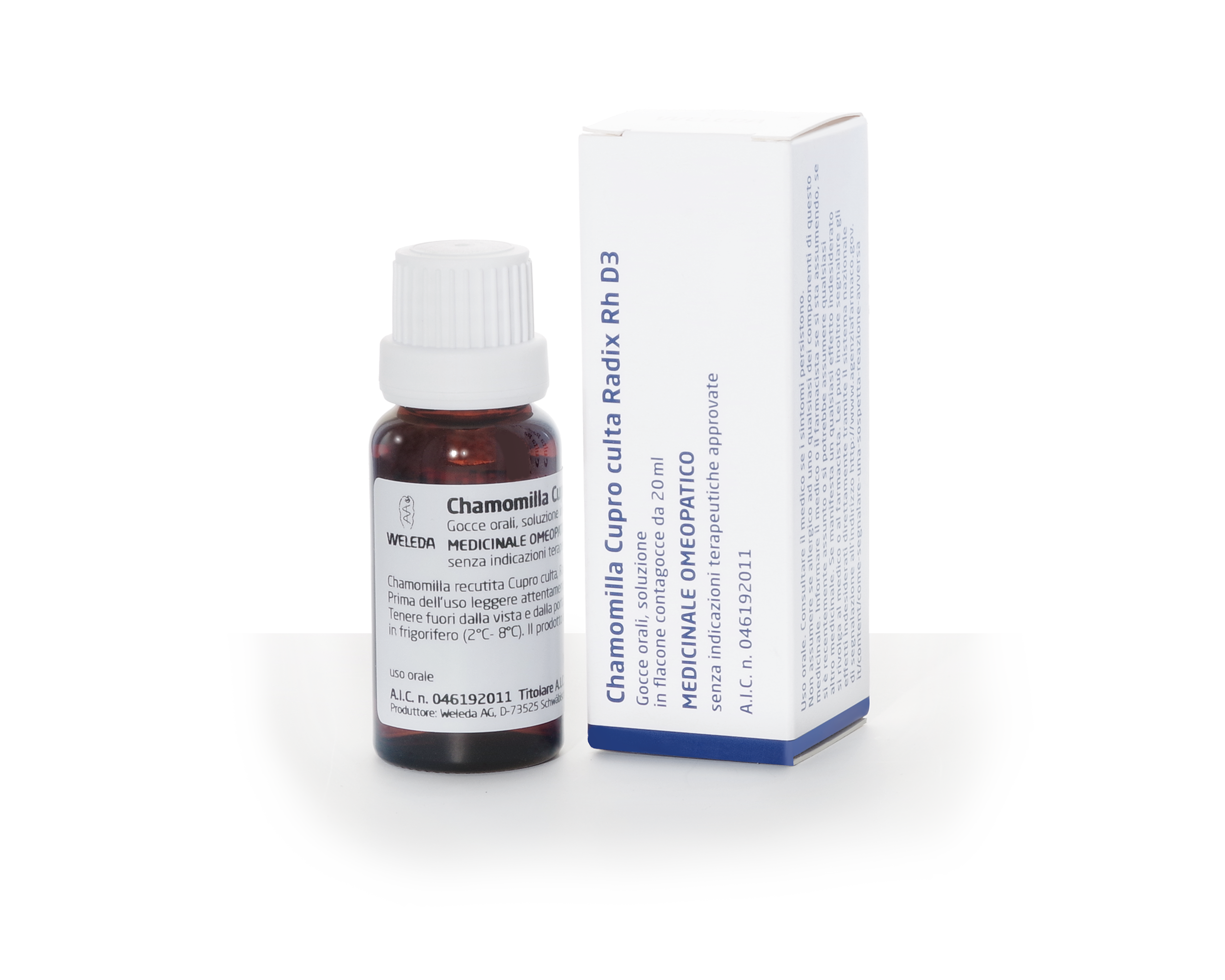 CHAMOMILLA CUPR*3DH 20ML OS - Farmacia Artemisia di Montecuollo Dott. Angelo snc