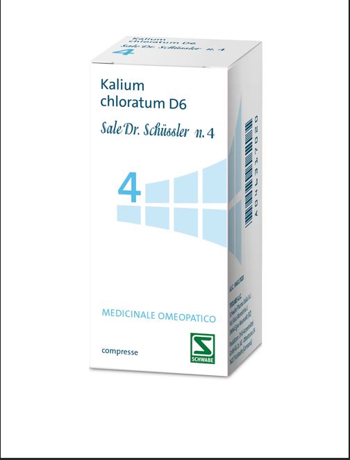 SALE DR SCHUSSLER N.4 KACH*200 - Farmacia Artemisia di Montecuollo Dott. Angelo snc