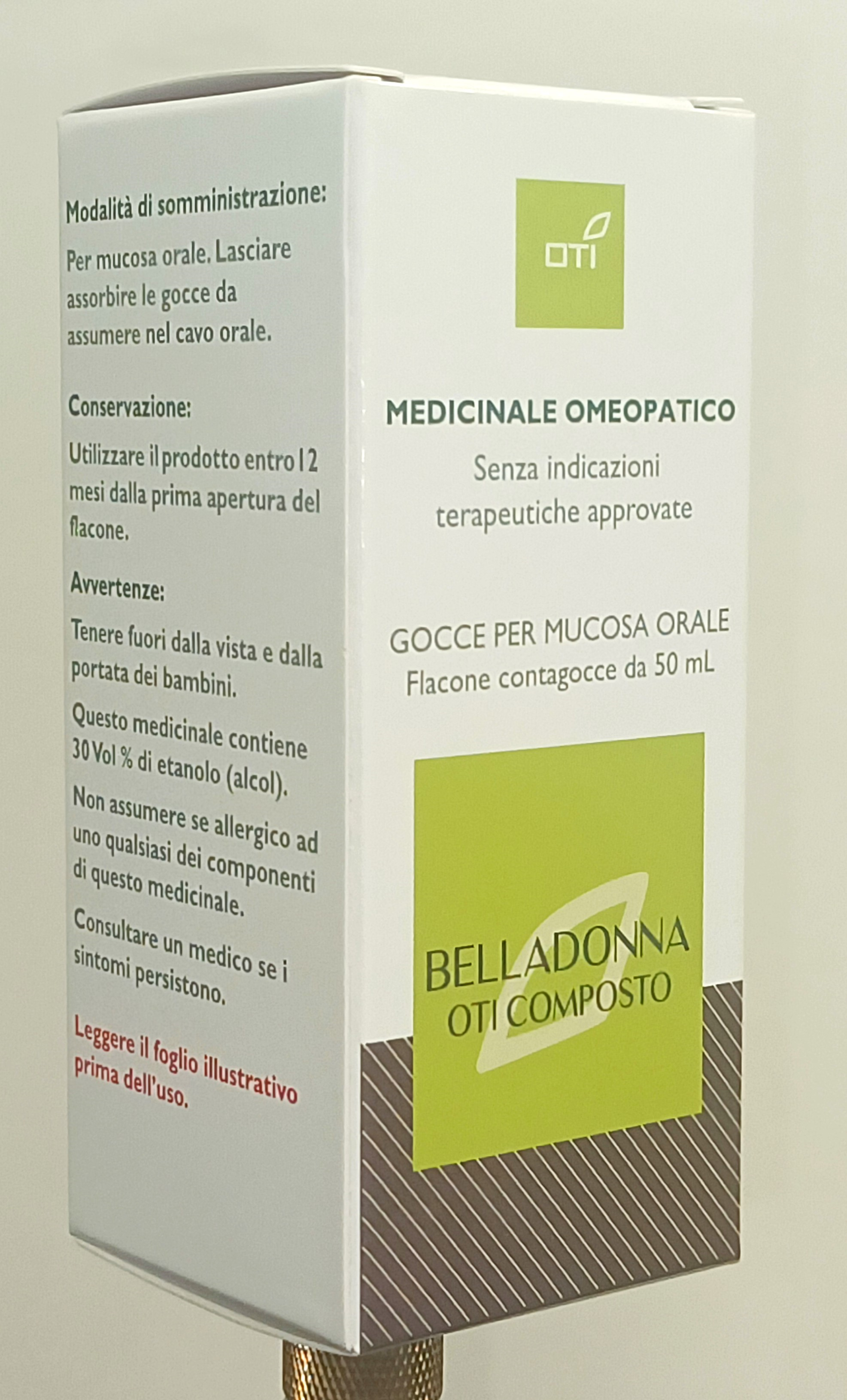 BELLADONNA OTI COMPOSTO*OS GTT - Farmacia Artemisia di Montecuollo Dott. Angelo snc