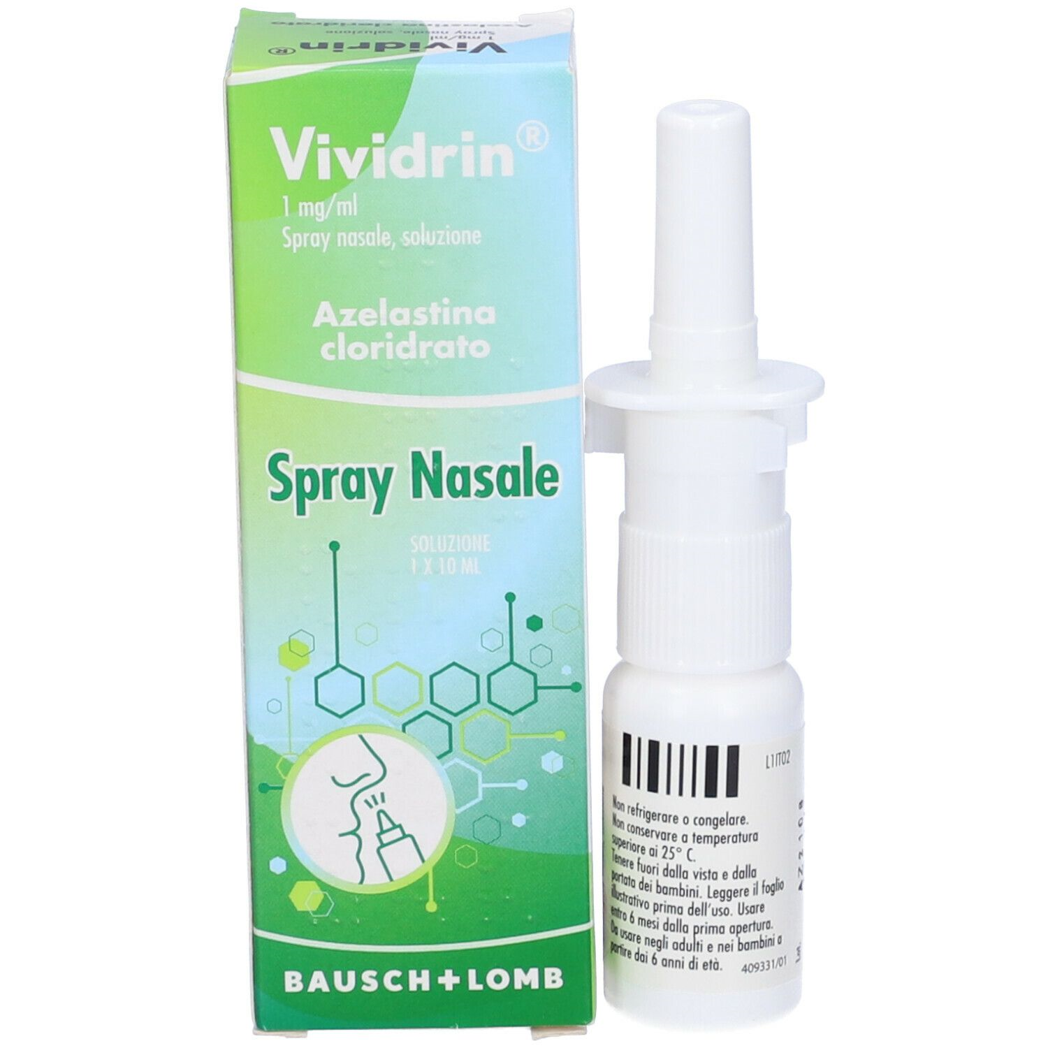 VIVIDRIN*SPRAY NAS 10MG 10ML - Farmacia Artemisia di Montecuollo Dott. Angelo snc