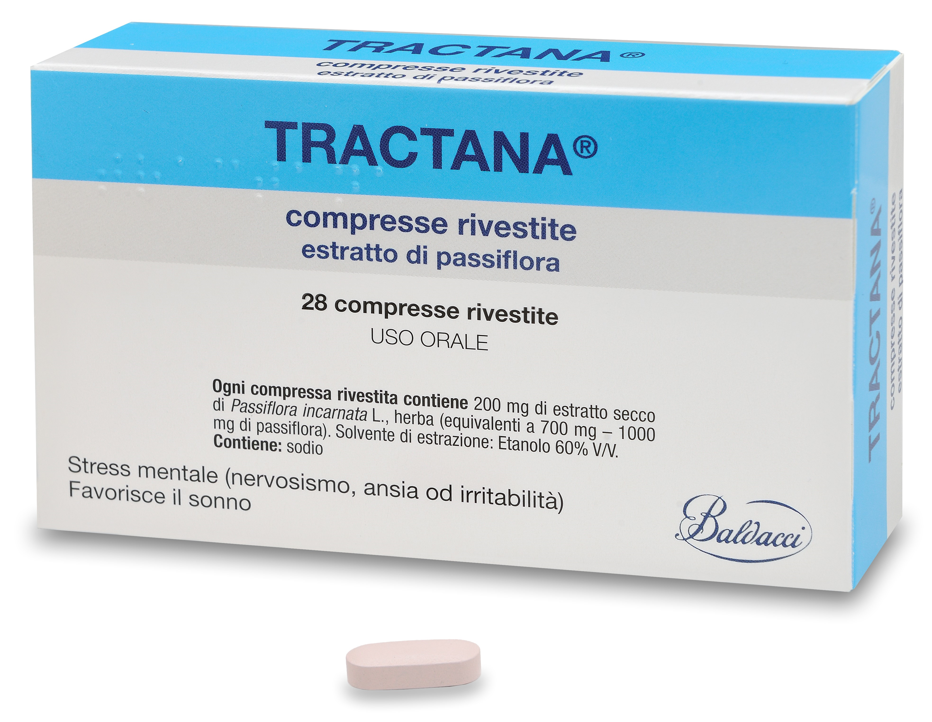 TRACTANA*28CPR RIV 200MG - Farmacia Artemisia di Montecuollo Dott. Angelo snc