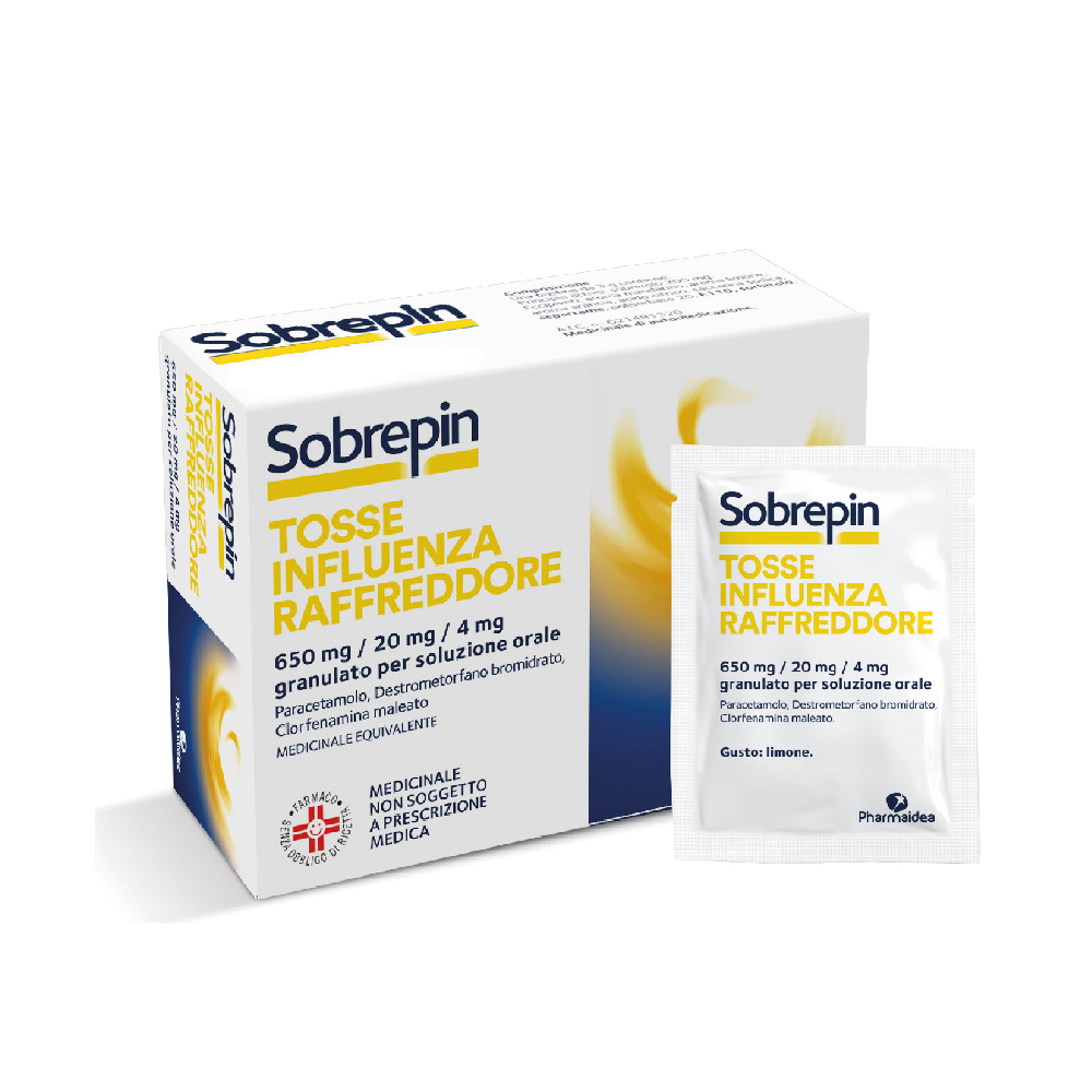 SOBREPIN TOSSE INF RAF*10BS - Farmacia Artemisia di Montecuollo Dott. Angelo snc