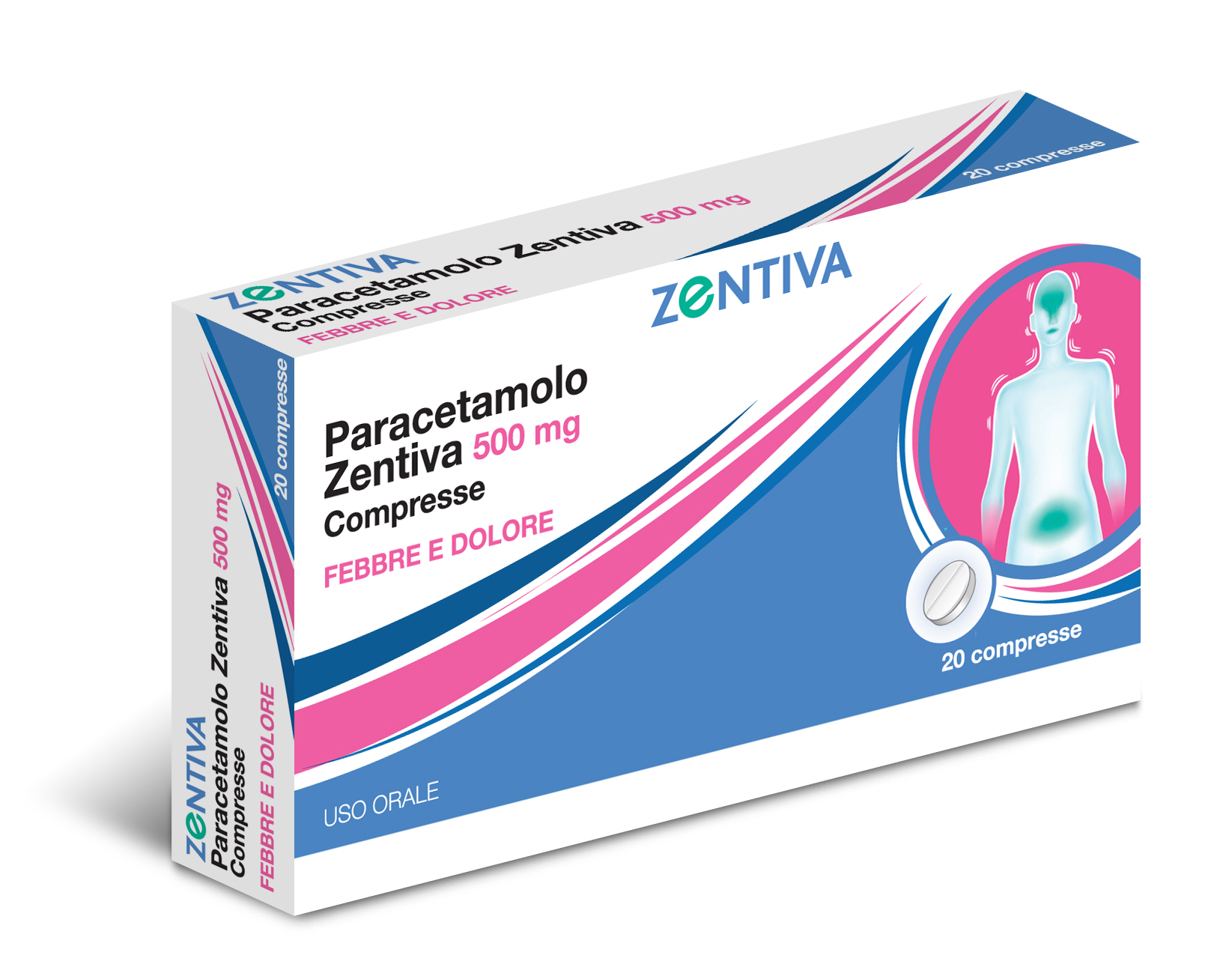 PARACETAMOLO ZEN*20CPR 500MG - Farmacia Artemisia di Montecuollo Dott. Angelo snc