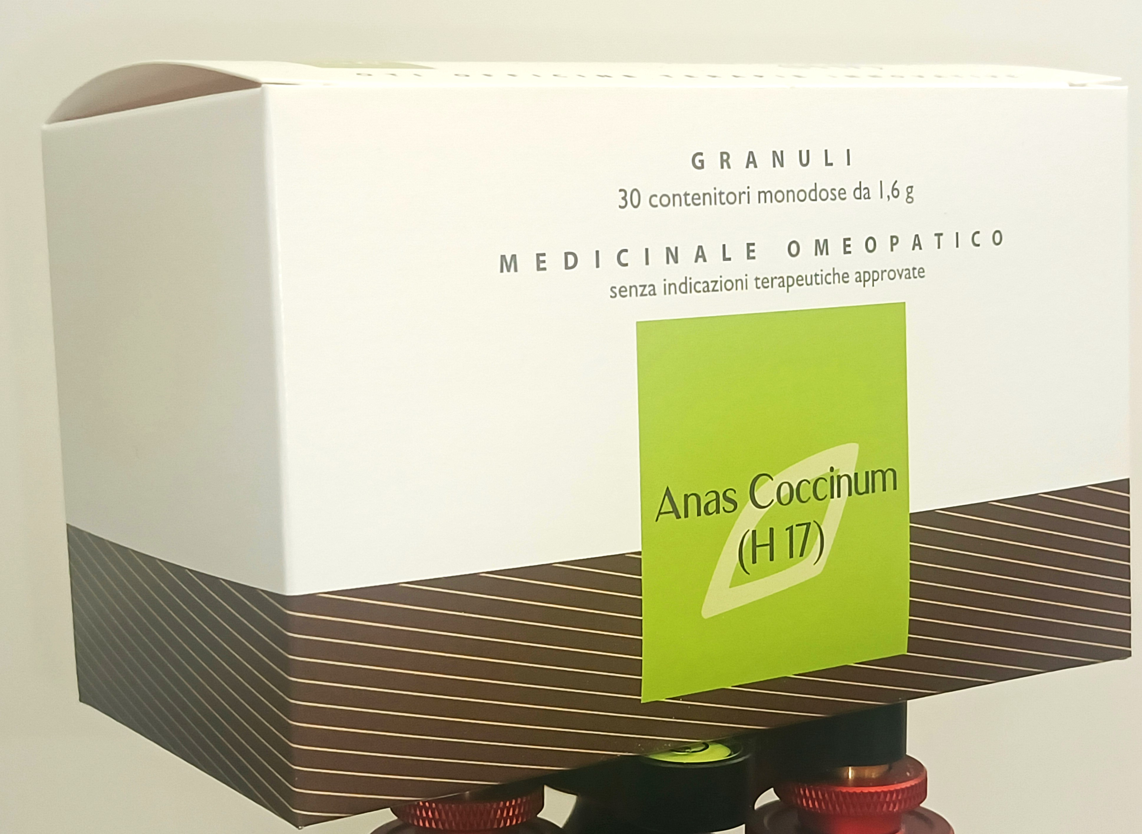 ANAS COCCINUM H17*30MONOD 1,6G - Farmacia Artemisia di Montecuollo Dott. Angelo snc
