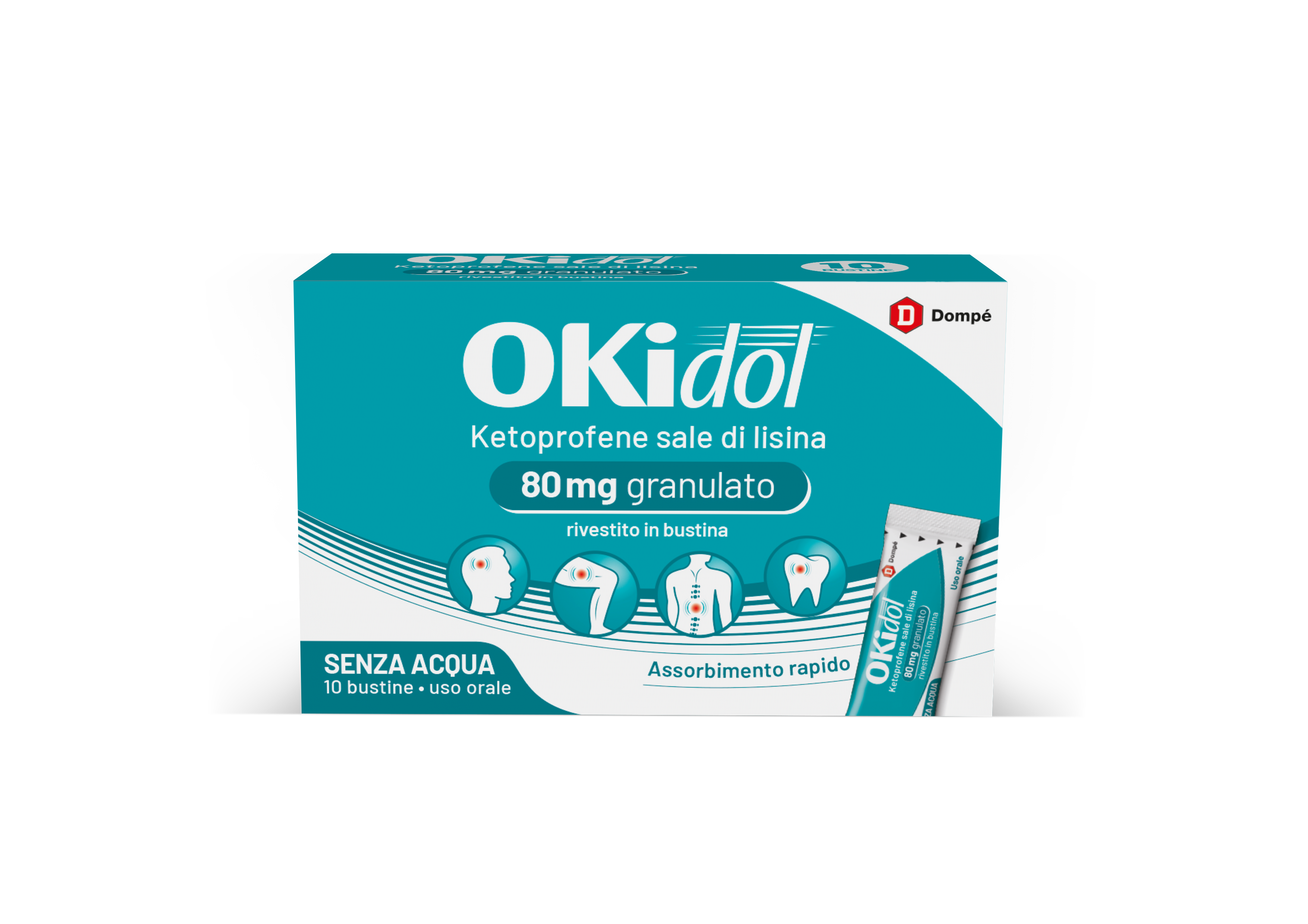OKIDOL*OS GRAT 10BUST 80MG - Farmacia Artemisia di Montecuollo Dott. Angelo snc