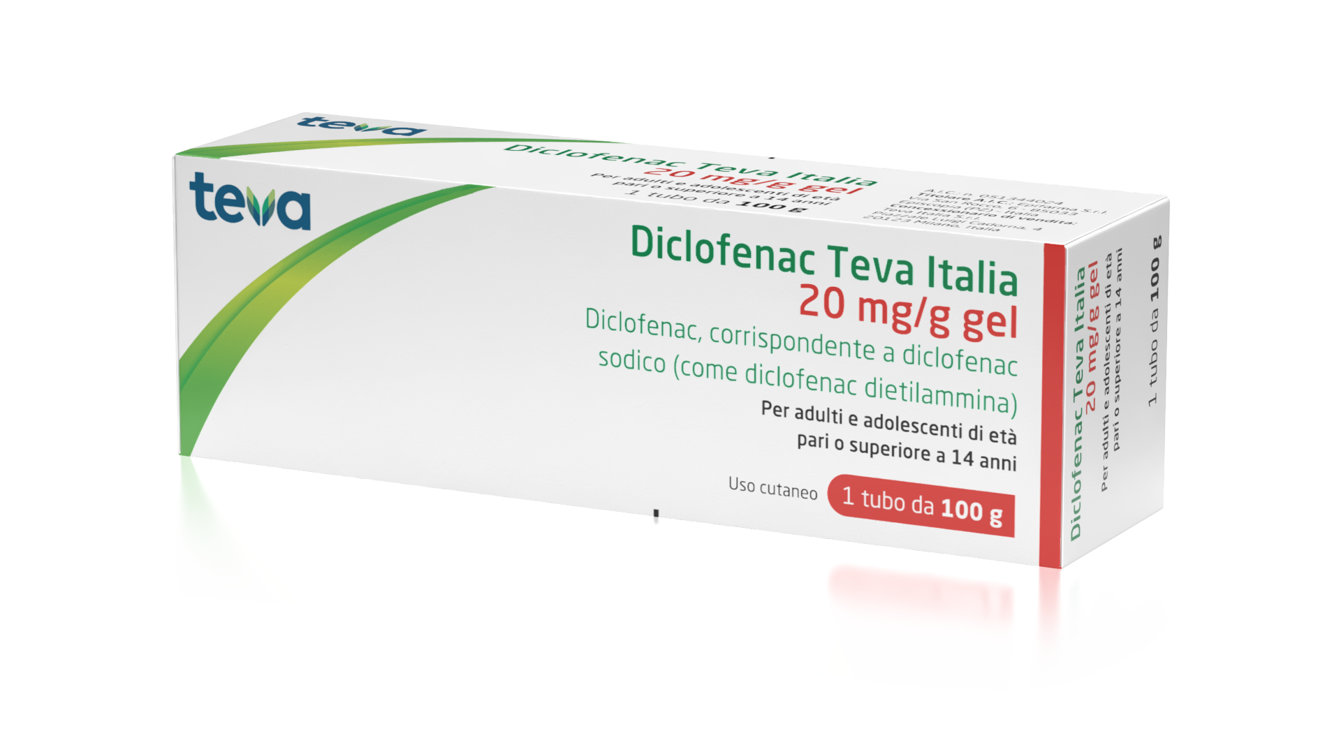 DICLOFENAC TE*GEL 100G 20MG/G - Farmacia Artemisia di Montecuollo Dott. Angelo snc