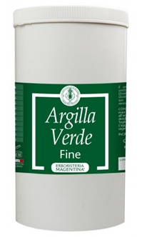 ARGILLA VERDE FINE 1 KG - Farmacia Artemisia di Montecuollo Dott. Angelo snc
