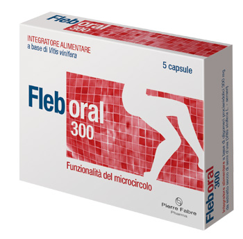 FLEBORAL 300 5 CAPSULE - Farmacia Artemisia di Montecuollo Dott. Angelo snc