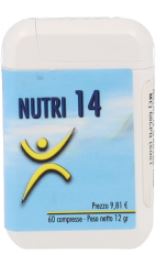 NUTRI 14 60 COMPRESSE - Farmacia Artemisia di Montecuollo Dott. Angelo snc