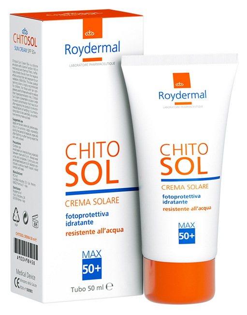CHITOSOL CREMA SOLARE SPF50+ 50 ML - Farmacia Artemisia di Montecuollo Dott. Angelo snc